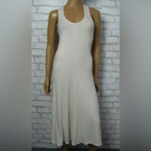 Johnny Was Calme Throw On Cozy Maxi Dress Cream Size M NWT’s